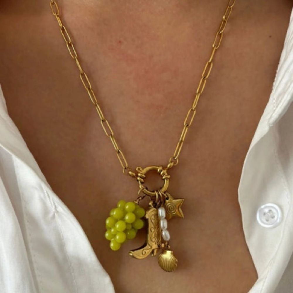 Grape necklace #1552